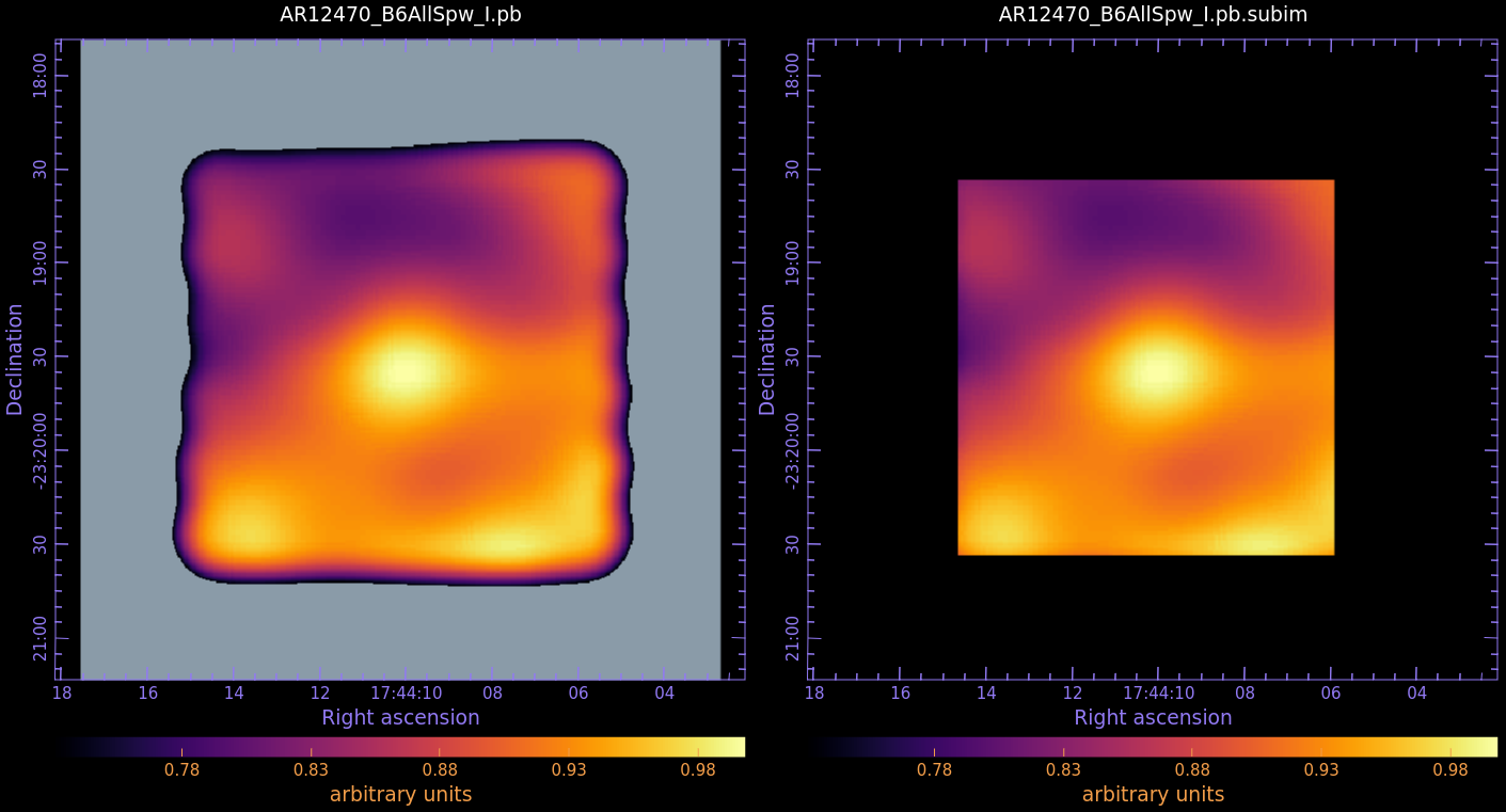 Thumbnail for File:Sunspot PB trim CASA 6.5.4.png